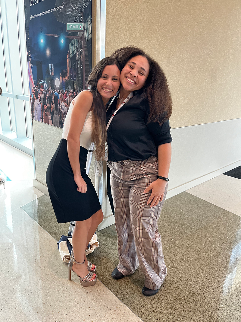 Jubetzy Crespo and Diomarys Garcia